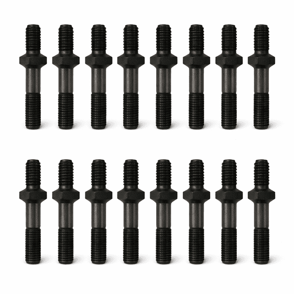Jinkey 7/16 High Performance Series Rocker Arm Stud Kit, Hardened Steel Rocker Arm Studs for Engine Valve Train Systems