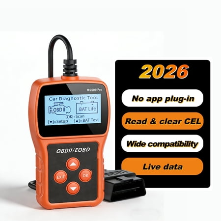 Jinkey® Auto OBD2 Scanner Automotive Diagnostic Scan Tool, Engine Fault Code Reader