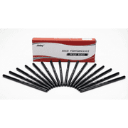 Jinkey  7.400 Inch Chromoly Pushrods, 5/16 Inch Diameter .080 Wall for Chevy LS Cars and Trucks