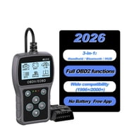 Jinkey  MS310 2-in-1 OBD2 Car Scanner Handheld / Bluetooth , Car Diagnostic Tool  Handheld Plug-and-Play + Bluetooth HUD Display, for 1996+ OBD-II Vehicles, with Free App
