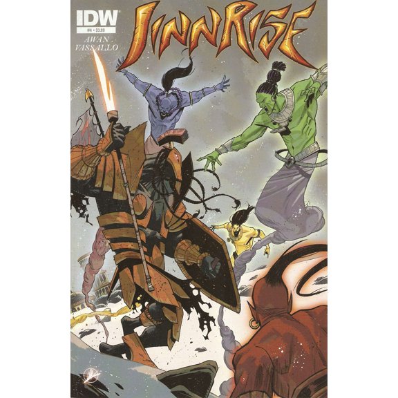 Jinnrise #4 VF ; IDW Comic Book