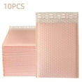 thumbnail image 1 of Jinswick 10Pcs Bubble Mailer Self Seal Pink Bubble Padded Mailing Envelopes Bags Gift Wrap Packaging Bag Small Business Supplies Pink 25*30长+5cm, 1 of 7