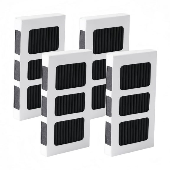 Jinswick 4 Pack Paultra2 Refrigerator Air Filter Replacement for Frigidaire Pure Air Ultra II, Pureair Ultra 2, Paultra 2, Pureair Ultra 2, Electrolux 242047805, 5303918847, EAP12364179 Cleaner Set