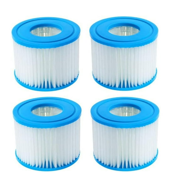 Jinswick 4 Pack Type VI Hot Tub Filter Cartridge Replacement - Compatible with Lay-Z-Spa, Coleman SaluSpa 90352E, 58323, 90427E,Inflatable Hot Tub Filters，Spa Filters