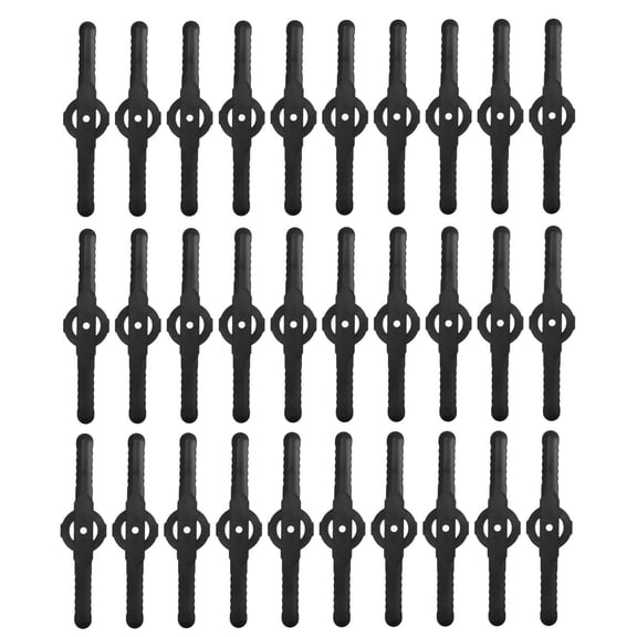 Jinswick 60 PCS Weed Eater Wacker Blades Plastic Replacement,String Trimmer Head Blades Replace, , Universal Weed Warrior Trimmer Head, Cutter Accessories for Cordless Grass Trimmer Lawn Mowers(Blue)