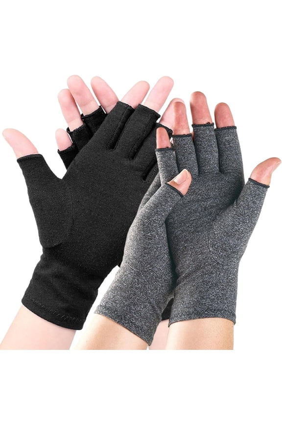 Bamboo Arthritis Gloves, Rehab Split Finger Gloves Bamboo Arthritis Gloves, Bamboo Gloves for Men and Women