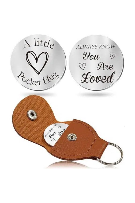 : An inspiring gift for men, boyfriends, and girlfriends, complete with a leather keychain—the perfect choice for your son, daughter, or brother