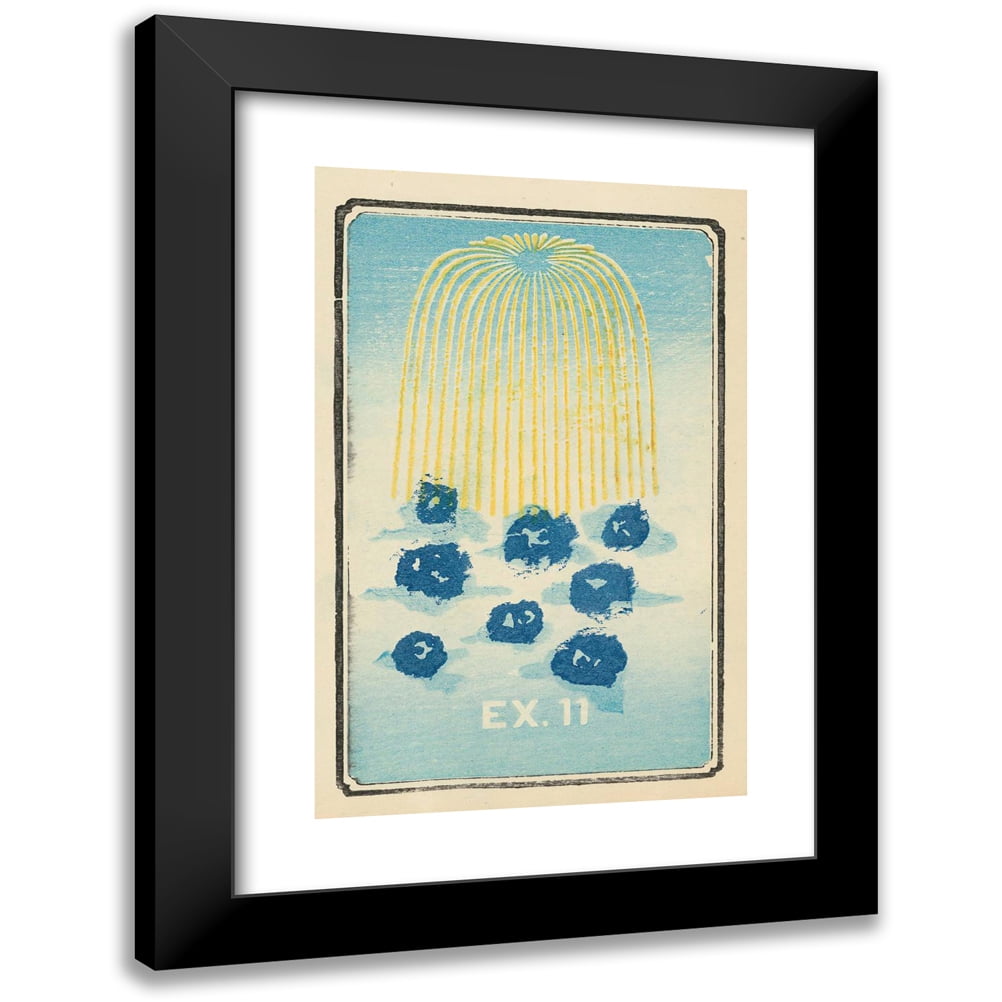 Jinta Hirayama 11x14 Black Modern Framed Museum Art Print Titled ...