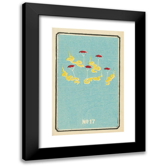 Jinta Hirayama 11x14 Black Modern Framed Museum Art Print Titled - Illustrated Catalogue of Daylight Bomb Shells No. 17 (1883)