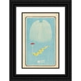 thumbnail image 1 of Jinta Hirayama 11x14 Black Ornate Wood Framed Double Matted Museum Art Print Titled: Illustrated Catalogue of Daylight Bomb Shells No. 77 (1883), 1 of 5