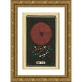 thumbnail image 1 of Jinta Hirayama 11x14 Gold Ornate Wood Frame and Double Matted Museum Art Print Titled - Night Fireworks No. 73 (1883), 1 of 4