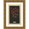 thumbnail image 1 of Jinta Hirayama 13x18 Gold Ornate Wood Frame and Double Matted Museum Art Print Titled - Night Fireworks No. 46 (1883), 1 of 4