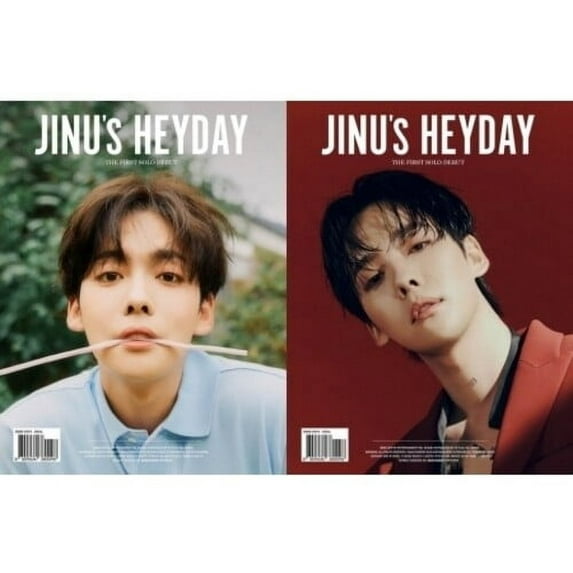 Jinu - Jinu's Heyday (incl. 128pg Photobook, 48pg bonus Book, 5 x Clear PhotoCards, Folded Poster + Sticker) - Music & Performance - CD