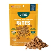 Jinx All Natural Slow-Smoked Chicken Flavor Jerky Bites for Dogs, 5 oz Bag
