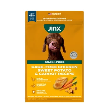 Jinx Chicken Sweet Potato Carrot Grain Free Dry Dog Food, 23.5lb. Bag