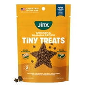 Jinx Chicken and Banana Tiny Treats Natural Dog Training Treats, 4 oz Bag