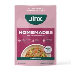 Jinx Homemades Beef & Chicken Recipe Wet Natural Dog Food, 9 oz Pouch