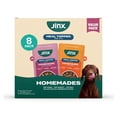 thumbnail image 1 of Jinx Homemades Single Serve Value Pack Wet Natural Dog Food, Grain-Free, 8–3 oz Pouch, 1 of 10