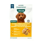 Jinx Puppy Cage-Free Chicken, Brown Rice, & Sweet Potato Dry Dog Food, 4lb. Bag