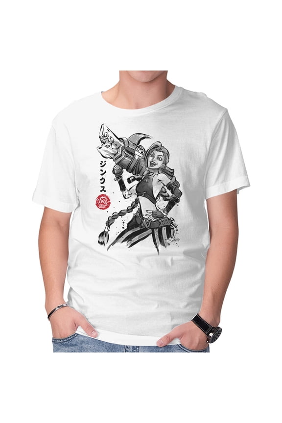 Jinx Sumi-e Unisex T-Shirt Tee Sweatshirt Hoodie Tank Top