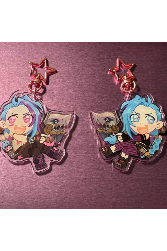 Jinx charm arcane (1 keychain)