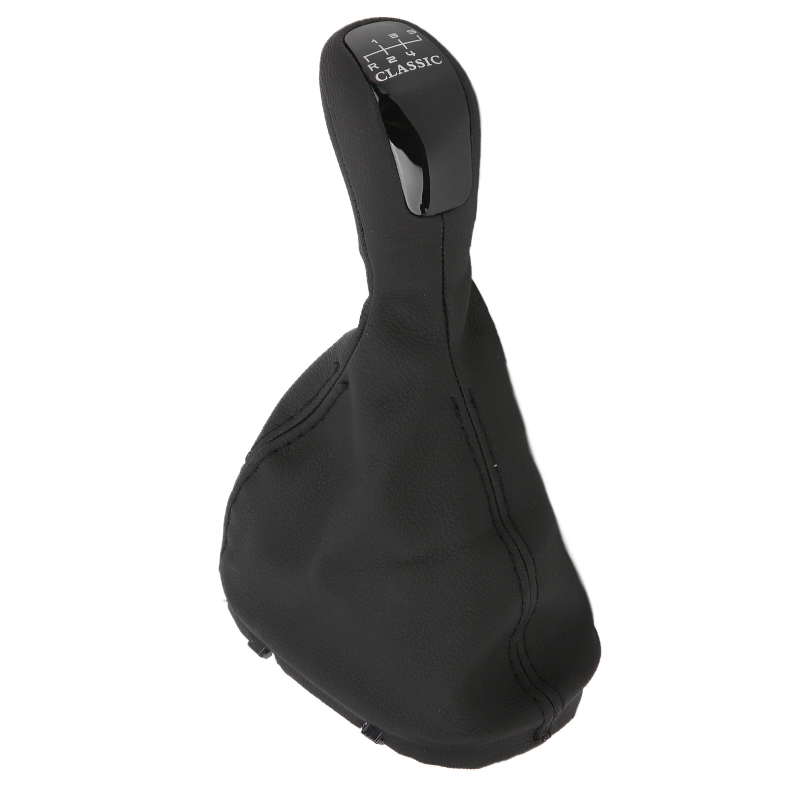 Jinxin Car Shift Boot Gear Knob PU Leather Stick Shift Boot Cover