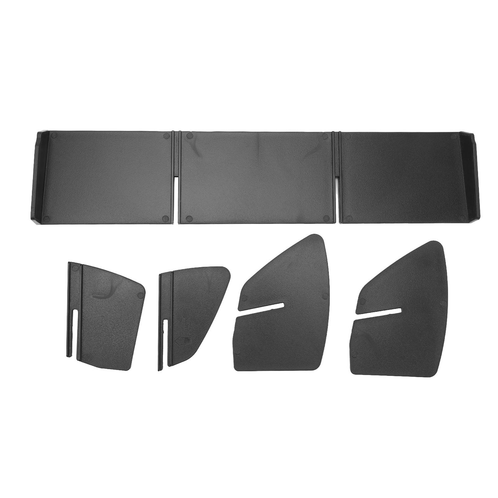 Jinxin Center Console Divider Tray DIY Combination Glove Box Dividers