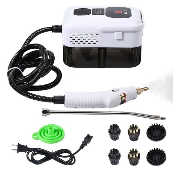 Jinyi 2500W High Temp Pressurized Steam Cleaner Machine Kitchen Portable Handheld-White