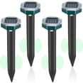 thumbnail image 1 of KingFurt 4PCS Advanced Chip Technology Solar Powered Wide Coverage Mole Repellent for Lawns-Gardens-Yards, 1 of 8
