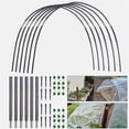 thumbnail image 1 of Jinyi Garden Hoops Grow Tunnel, Greenhouse Hoops for Raised Beds, Rust-Proof Fiberglass Frame for Garden Netting, Small Greenhouse Kit, 1 of 10