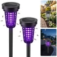 thumbnail image 1 of Jinyi Solar Insect Killer, Bug Zapper Torch with LED , Area Bug Zapper,Mosquito Repellent Outdoor for Patio-2pcs, 1 of 9