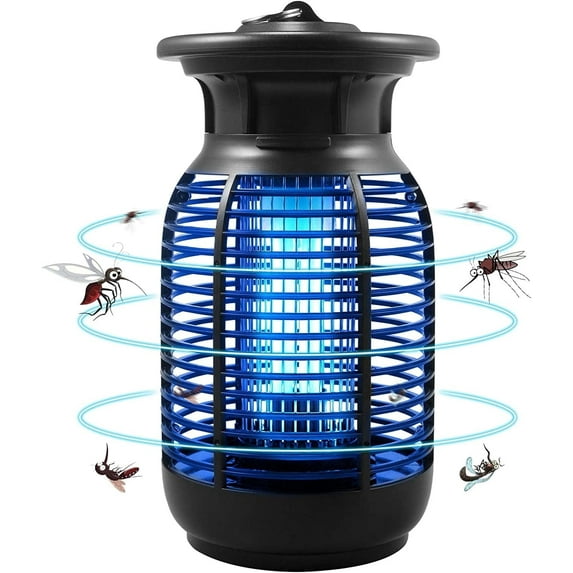 Jinyi Waterproof Bed Bugs Trap, Indoor and Outdoor Bug Zapper with Brush and Manual