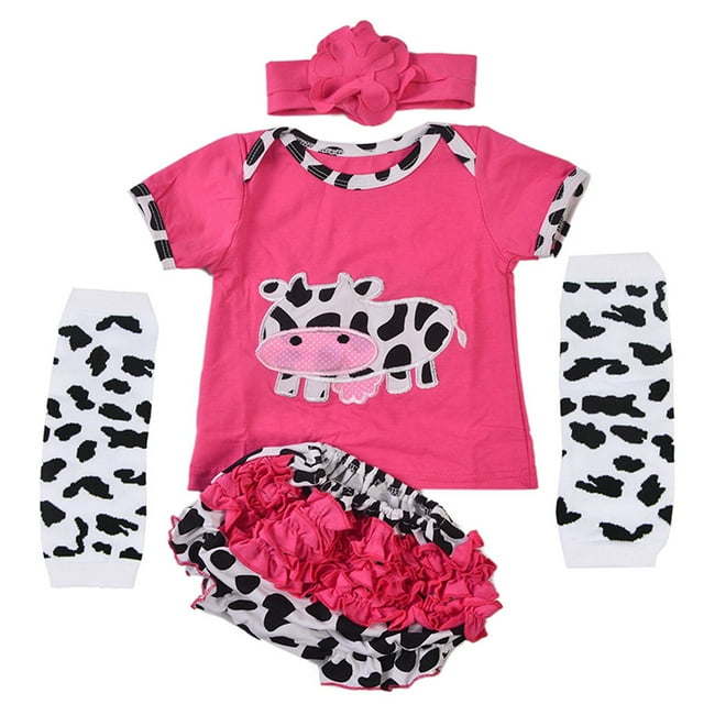 Jinyuann 1 Set Reborn Baby Girl Dolls Clothes Girls Doll Outfits Dolls Matching Clothing