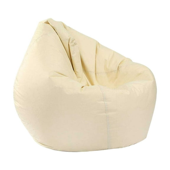 Jioakfa Bean Bag Chair Cover (No Filler) Large Stuffed Animal Storage Bean Bag Washable Big Beanbag Chair Cover Premium Corduroy Stuffable Bean Bag Cover For Adults F