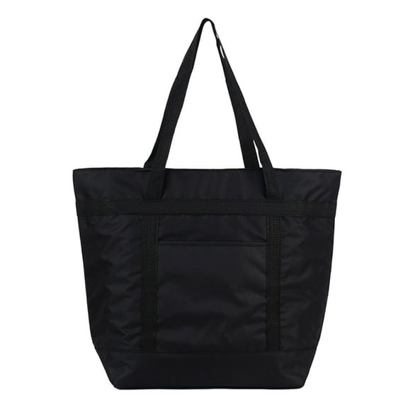 Jioakfa Reusable Insulated Cooler Tote Bag Holds, Large Leakproof Grocery Picnic Cooler Bags, Soft Sided Shopping Bag For Groceries, Food, Drinks, Suitable For Beach, Picnic And Outdoor Use Black