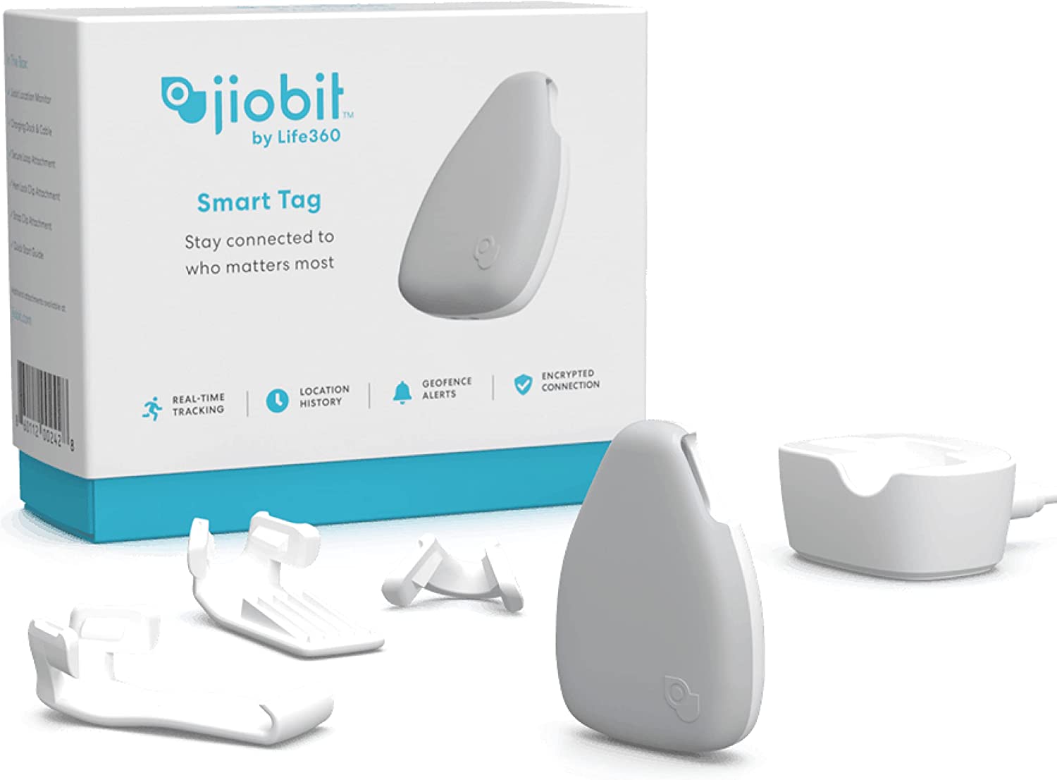 Jiobit Gen 3 GPS Tracker for Kids, Adults, Elderly Small