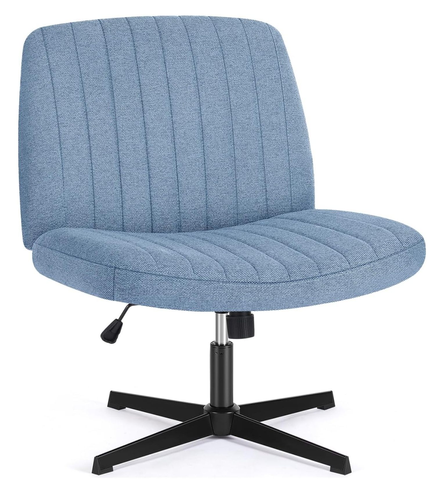 Jiowenm Office Chair No Wheels - Armless Desk Chair No Wheels Cross ...