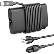 Jippofu 65W USB-C Power Adapter for Dell Latitude, XPS, Inspiron, Chromebook Laptops Single Charger Bundle with AC Power Cable