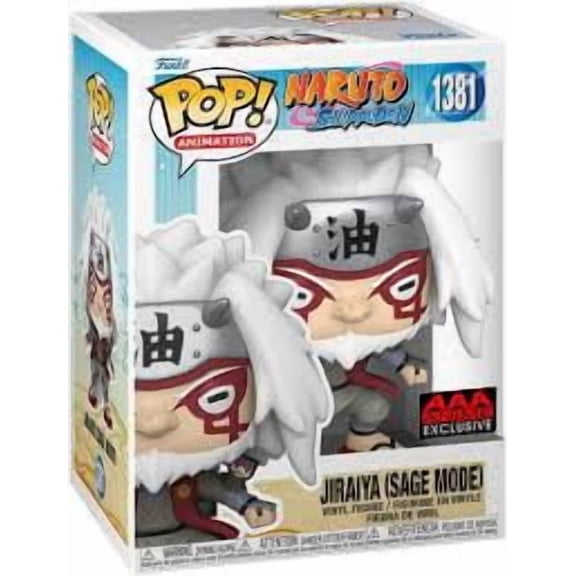 Jiraiya Sage Mode 1381 Exclusive Funko Pop with Protector