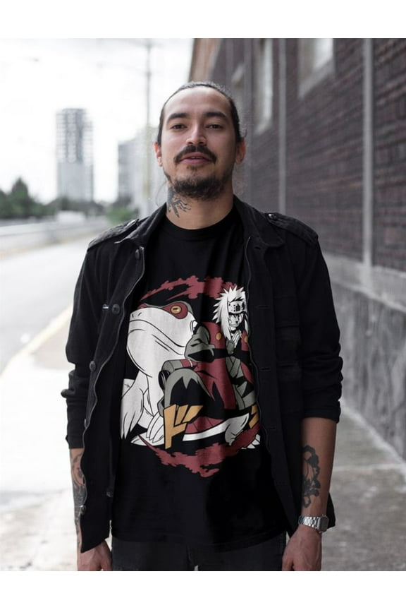 Jiraiya Sannin T-shirt, Naruto Manga Anime Shirt