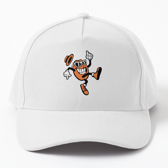 Jitter Bean Cafe Baseball Cap, Coffee Shop Name Graphic Design, Classic Everyday Casual Hat