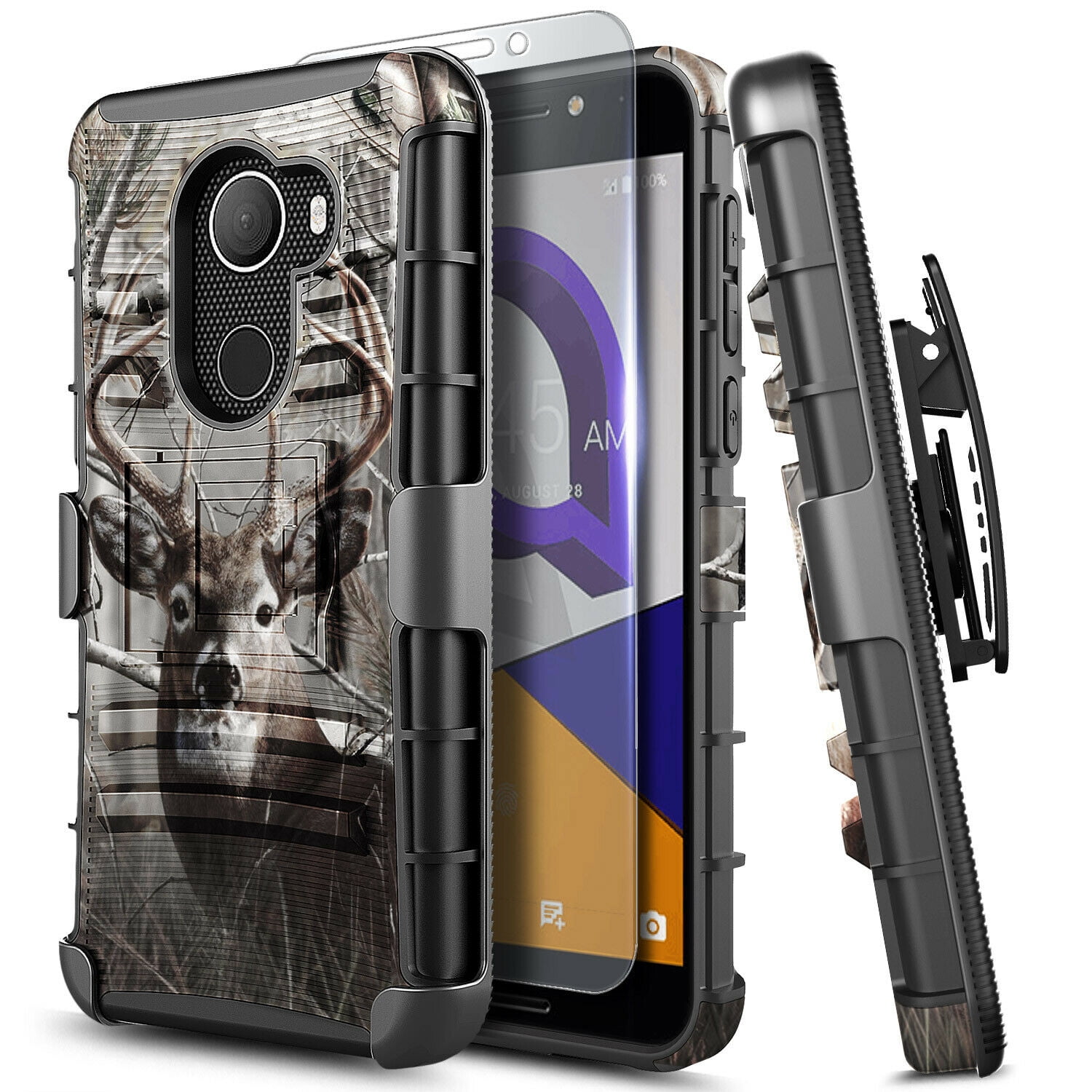 Jitterbug Smart Case with Tempered Glass Screen Protector