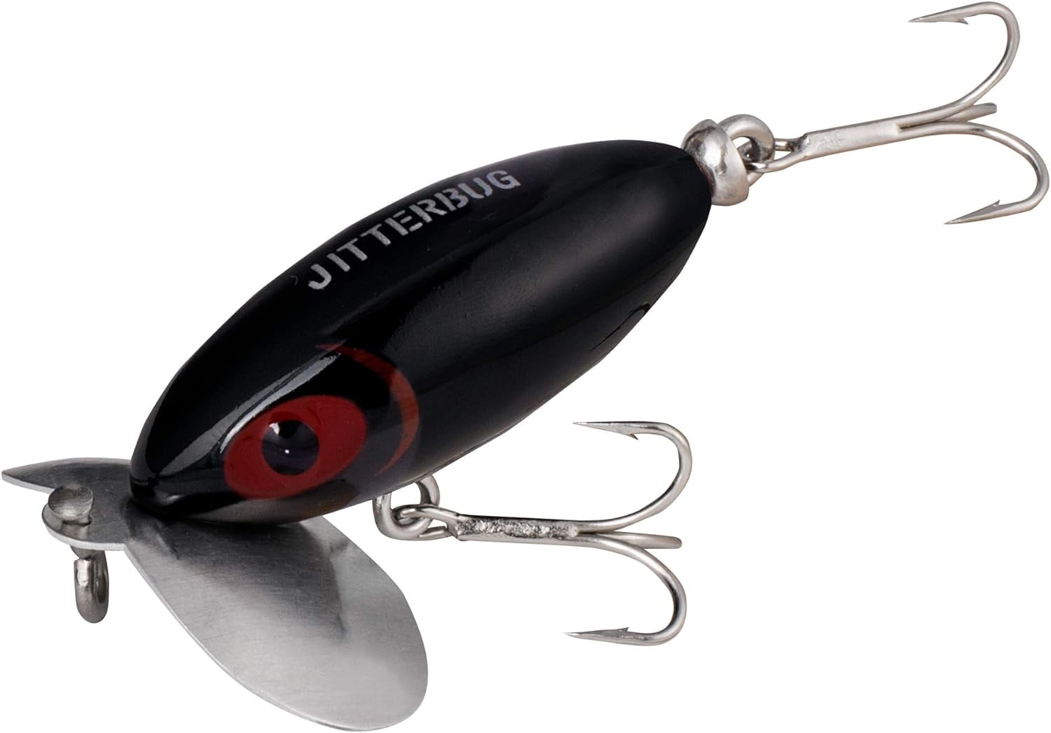 Jitterbug Topwater Bass Fishing Lure Excellent For Night Fishing