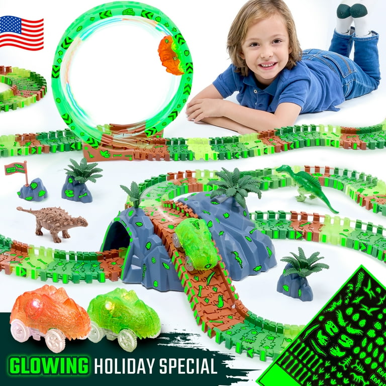 Dinosaur race track walmart on sale