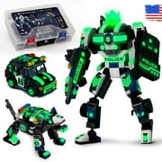 JitteryGit Robot Police STEM Building Toy for Boys | Gift for Kids Ages 6 7 8 9 10 11 Year olds
