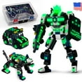 thumbnail image 1 of JitteryGit Robot Police STEM Building Toy for Boys | Gift for Kids Ages 6 7 8 9 10 11 Year olds, 1 of 8