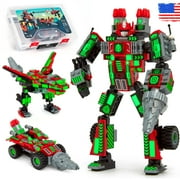 JitteryGit Robot STEM Building Toys for Boys | Gifts for Kids Ages 7 8 9 10 11 12 13 14