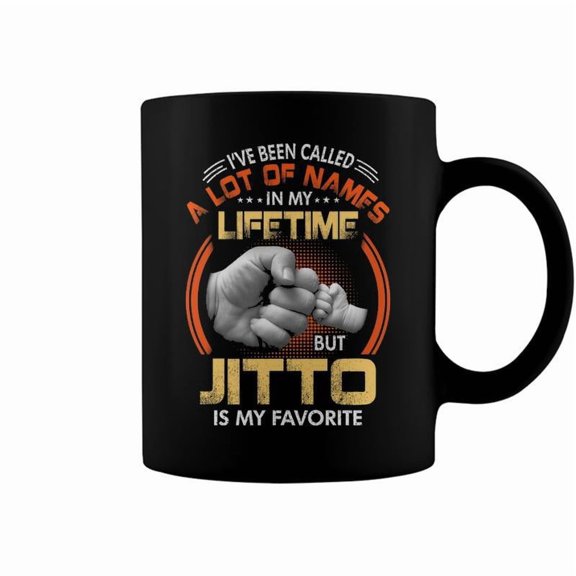 Jitto Grandpa Gift A Lot Of Name But Jitto Is My Favorite Coffee Mugs