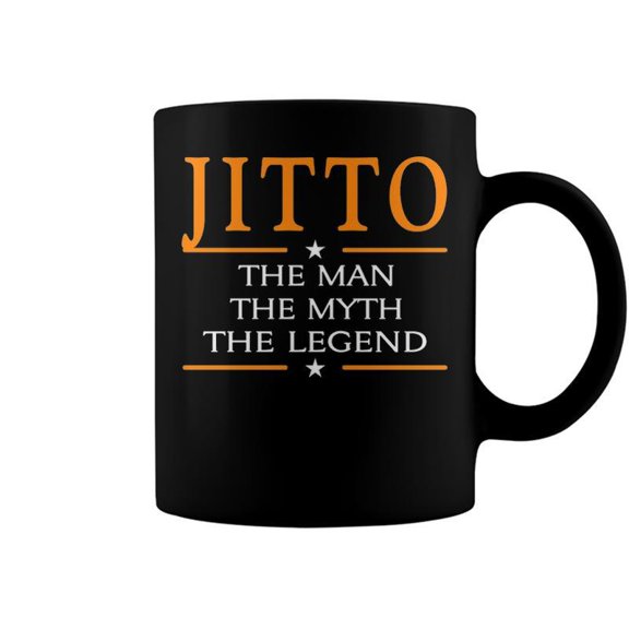 Jitto Grandpa Gift Jitto The Man The Myth The Legend Coffee Mugs