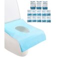 thumbnail image 1 of Jitty Disposable Toilet Seat Lid Covers(30 Pack) XL Thick Waterproof for Adults Teens Kids Office Hotel Travel Public Restroom Camping, 1 of 9